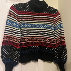 American Eagle Fair Isle Sweater XS